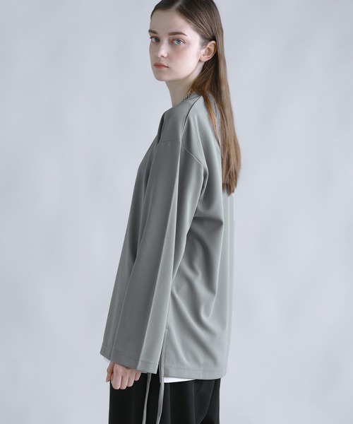 ドライアムンゼンサイドコードロングスリーブカットソー（Tシャツ