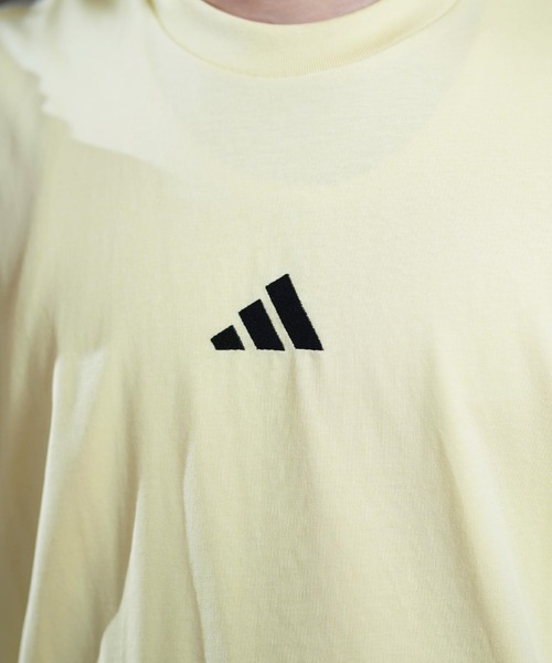 国内配送★adidas★ストライプ 半袖テリーT 2色 ゴールドロゴ セール】テリー スリーストライプス 半袖Tシャツ / アディダス