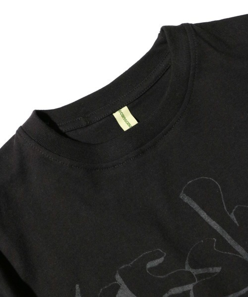 C.E.L.STORE(セルストア)の「offshore Tokyo / オフショアトウキョウ REOPENING TEE ヤビクエンリケユウジ シルクスクリーン 半袖Tシャツ アメリカ製(Tシャツ/カットソー・メンズ・ブラック/ホワイト・LARGE/MEDIUM)」の9枚目の写真