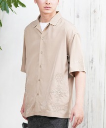 DESCENDANT キューバシャツ 半袖シャツ DESCENDANT/RIVERA CUBA SS SHIRT (BLACK)