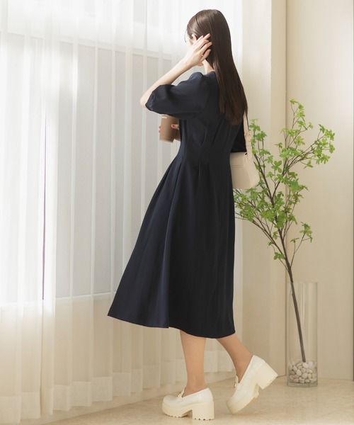 セール】《2025新作》【洗える/セット対応/オフィスカジュアル】五分袖