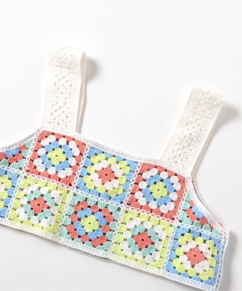 BREEZE（ブリーズ）の「【ジュニア対応】クロシェビスチェ（ベスト・キッズ・レインボー・140/120/100/90）」の4枚目の写真