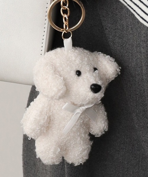 セール】モコモコトイプードル風 トイキーホルダー（キーホルダー