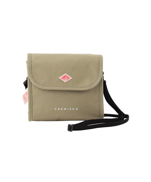 DANTON(ダントン)の「CORDURA CANVAS SHOULDER BAG〈CREMIEUX〉(ショルダーバッグ・レディース・グレイッシュベージュ/ブルー/ダークグレー/オフホワイト/ダークグリーン/ブラック・-)」の5枚目の写真