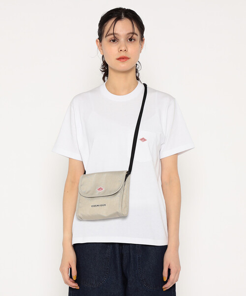 DANTON(ダントン)の「CORDURA CANVAS SHOULDER BAG〈CREMIEUX〉(ショルダーバッグ・レディース・グレイッシュベージュ/ブルー/ダークグレー/オフホワイト/ダークグリーン/ブラック・-)」の19枚目の写真