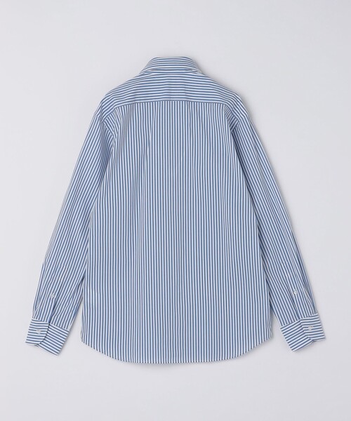 美品▲2025SS▲SHIPS シップス//ブルーストライプ長袖シャツ 美品△2025SS△SHIPS シップス//ブルーストライプ長袖シャツ