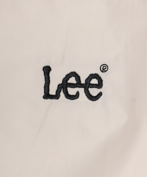 Lee(リー)の「Lee/リー ロゴ ワンポイント刺繍 2Way シャーリングショルダーバッグ/ビッグショルダーバッグ/ニュースペーパーバッグ/レディース メンズ/大容量(ショルダーバッグ・レディース・ブラック/シルバー/ライトベージュ・FREE)」の9枚目の写真