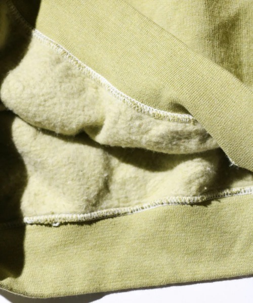 JERZEES(ジャージーズ)の「JERZEES ジャージーズ / UNISEX OVER-DYE SWEATSHIRT スウェットシャツ ガーメント加工(スウェット・メンズ・チャコールグレー/ブラウン/ターコイズブルー/オレンジ/ライトグリーン/クリーム・LARGE/X-LARGE/MEDIUM/SMALL)」の10枚目の写真