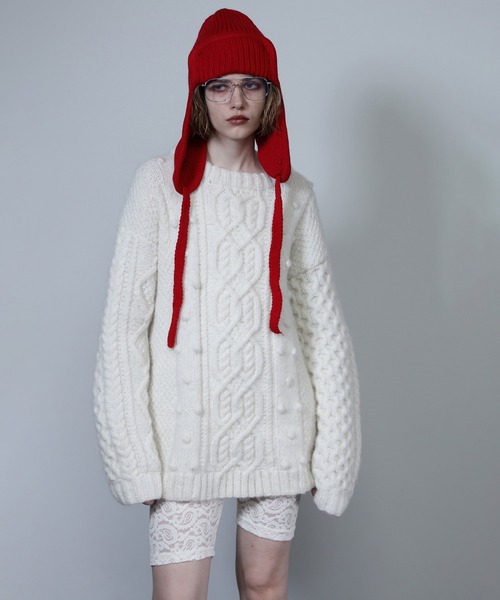 セール】ハンドメイドネパールニット（ニット/セーター）｜ROSE BUD