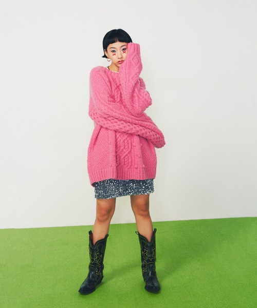 セール】ハンドメイドネパールニット（ニット/セーター）｜ROSE BUD