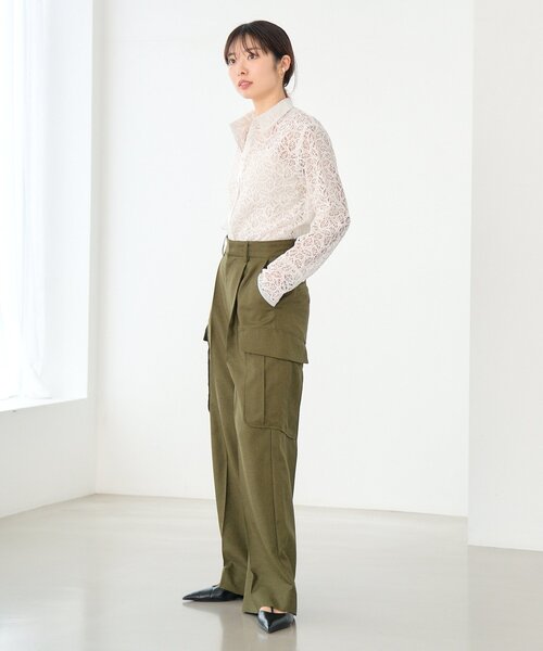 IENA｜《追加》ラッセルレースシャツ | Rakuten Fashion(楽天