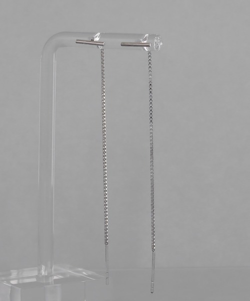 abaskdesign（アバスクデザイン）の「金属アレルギー対応 シンプルT字アメリカンピアス（ピアス（両耳用）・レディース・シルバー/ゴールド・FREE）」の11枚目の写真