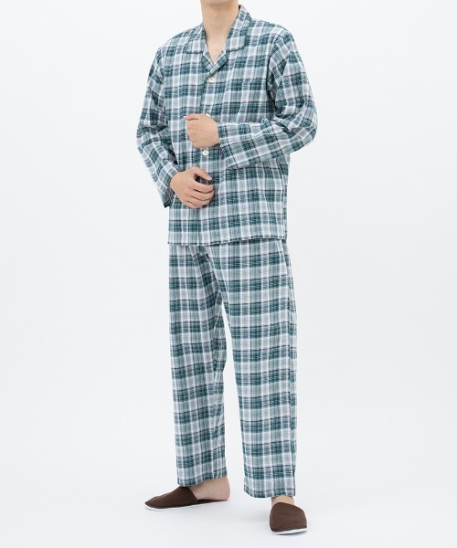 グンゼ] パジャマ COOL PLUS背中メッシュ長袖長パンツ前あきソフトクレープ/ポリプロピレンメッシュ・吸汗速乾加工 メンズ グンゼ] パジャマ  COOL PLUS背中メッシュ長袖長パンツ前あきソフトクレープ/ポリプロピレンメッシュ・吸汗速乾加工 メンズ グンゼ] パジャマ ... [グンゼ] パジャマ COOL PLUS背中メッシュ長袖長パンツ前あきソフトクレープ/ポリプロピレンメッシュ・吸汗速乾加工 メンズ