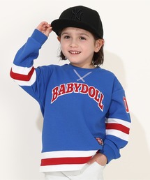 BABYDOLL（ベビードール）の「ワッペンワッフルゲームロンT 0241K（Tシャツ/カットソー・キッズ）」