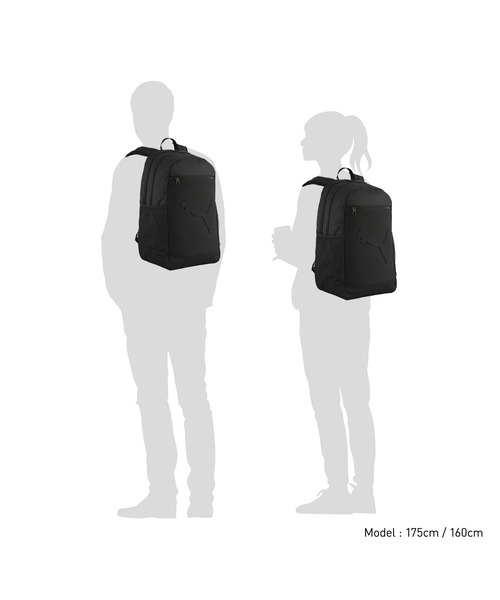 PUMA(プーマ)の「PUMA プーマ ユニセックス プーマ バズ バックパック 28L(バックパック/リュック・メンズ・ネイビー/レッド系その他/ベージュ系その他/ブラック・フリー)」の10枚目の写真