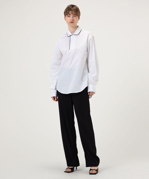 BOURRIENNE ParisX(ブリエンヌパリディス)の「【別注】BOURRIENNE MARINE コットンシャツ(シャツ/ブラウス・レディース・ホワイト系その他・S)」の8枚目の写真