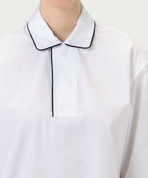 別注】BOURRIENNE MARINE コットンシャツ（シャツ/ブラウス