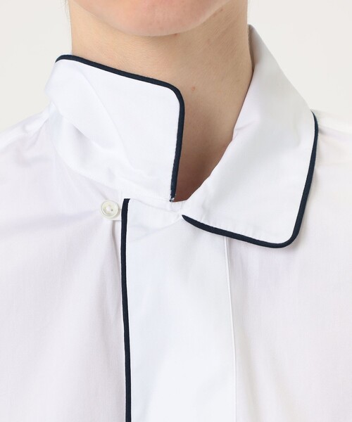 BOURRIENNE ParisX(ブリエンヌパリディス)の「【別注】BOURRIENNE MARINE コットンシャツ(シャツ/ブラウス・レディース・ホワイト系その他・S)」の11枚目の写真