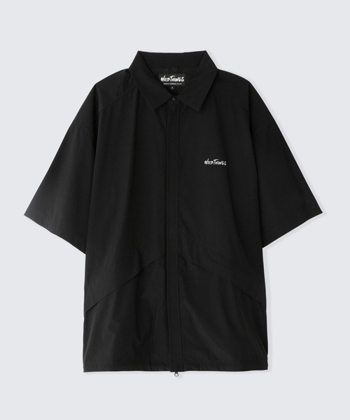 WILD THINGS（ワイルドシングス）の「デナリショートスリーブシャツ│DENALI SS SHIRTS（シャツ/ブラウス・メンズ・ベージュ/ブラック/ブルー系その他2/オレンジ系その他/ダークグリーン・S/M/L/XL）」の2枚目の写真