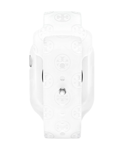 TORY BURCH(トリーバーチ)の「トリーバーチ アップルウォッチバンド レディース シリコン TBS0117(アナログ腕時計・レディース・ホワイト・FREE)」の2枚目の写真