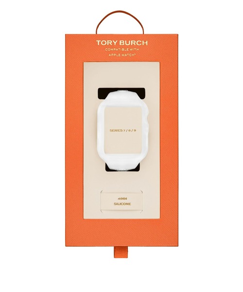 TORY BURCH(トリーバーチ)の「トリーバーチ アップルウォッチバンド レディース シリコン TBS0117(アナログ腕時計・レディース・ホワイト・FREE)」の4枚目の写真