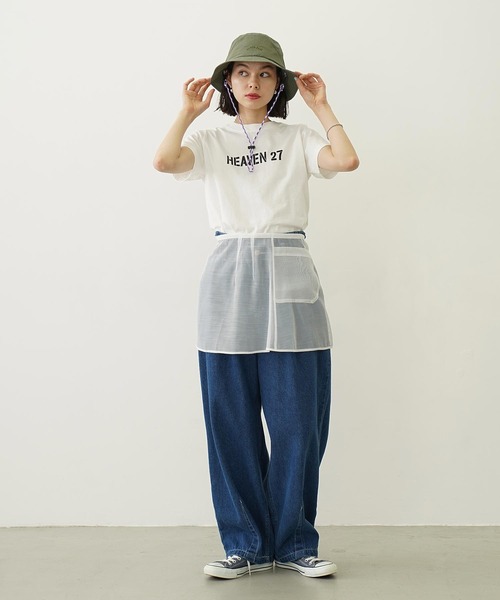 MILKFED.（ミルクフェド）の「ARCH COOPER LOGO BUCKET HAT（ハット・レディース・ベージュ/オリーブ/ブラック・ONE SIZE）」の9枚目の写真