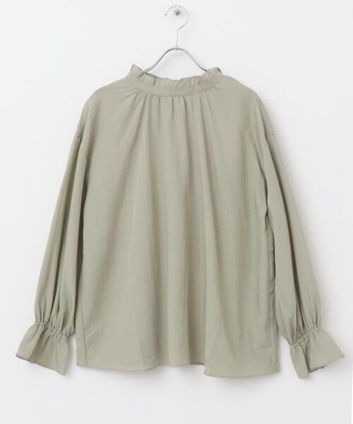 ITEMS URBANRESEARCH(アイテムズ アーバンリサーチ)の「2WAYフリルブラウス(シャツ/ブラウス・レディース・ホワイト/ベージュ/ブラック・FREE)」の11枚目の写真