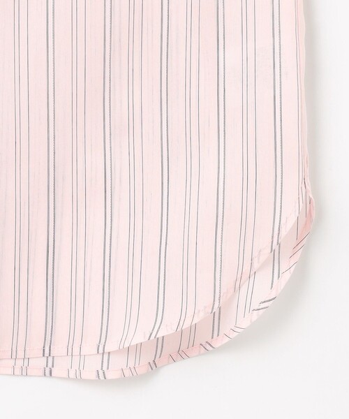 J.PRESS(ジェイプレス)の「【洗える】ランダムストライプ シャツカラー ブラウス(シャツ/ブラウス・レディース・ピンク系1/サックスブルー系1/ホワイト系1・T13/T15)」の14枚目の写真