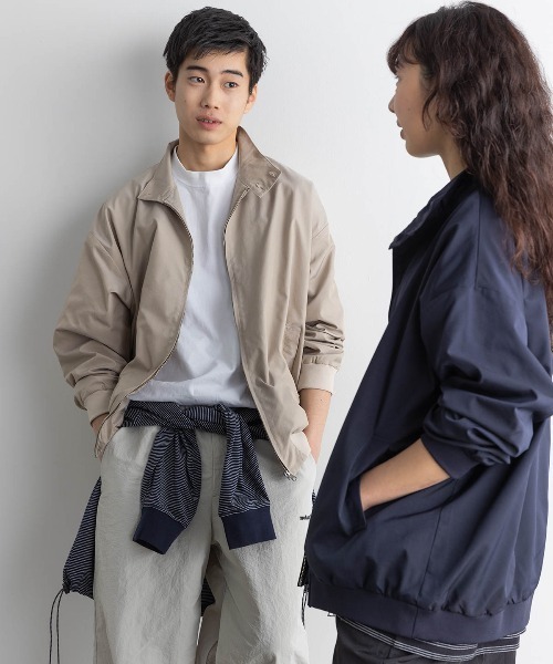 meltum（メルタム）の「NYLON HARRINGTON JACKET/ ナイロンハリントン