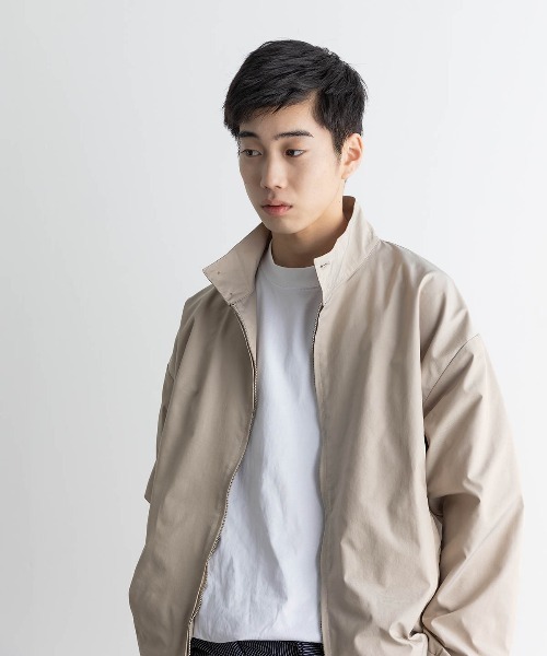 meltum（メルタム）の「NYLON HARRINGTON JACKET/ ナイロンハリントン