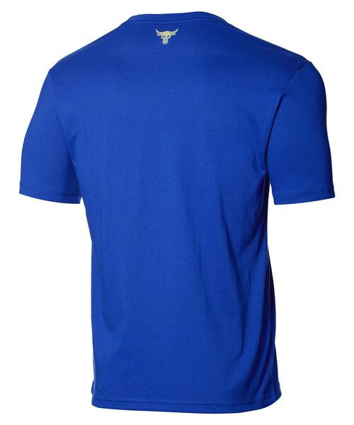 UNDER ARMOUR(アンダーアーマー)の「UAプロジェクトロック アイアン ショートスリーブ Tシャツ(トレーニング/メンズ)(Tシャツ/カットソー・メンズ・ブルー・L/2XL/M/3XL/XL/S)」の2枚目の写真
