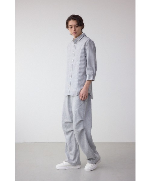 セール】カードボードニータックパンツ（スウェットパンツ）｜AZUL BY