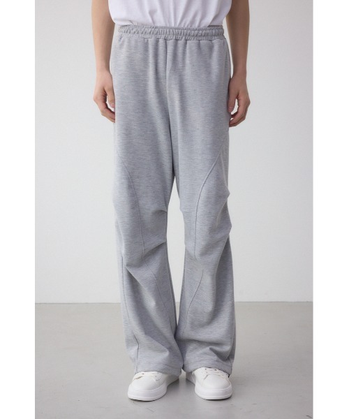 AZUL by moussy（アズールバイマウジー）の「カードボードニータックパンツ（スウェットパンツ・メンズ・アイボリー/ブラック/杢グレー・MEDIUM/LARGE）」の15枚目の写真