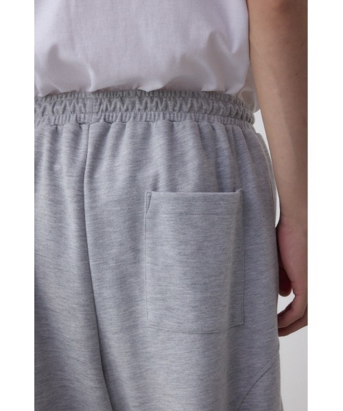 AZUL by moussy（アズールバイマウジー）の「カードボードニータックパンツ（スウェットパンツ・メンズ・アイボリー/ブラック/杢グレー・MEDIUM/LARGE）」の6枚目の写真