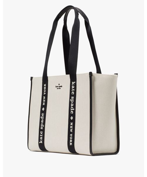◆kate spade◆キャンバス レザー ラウンド トートバッグ　EC-068 トートバッグ キャンバス | Shop | KATE SPADE