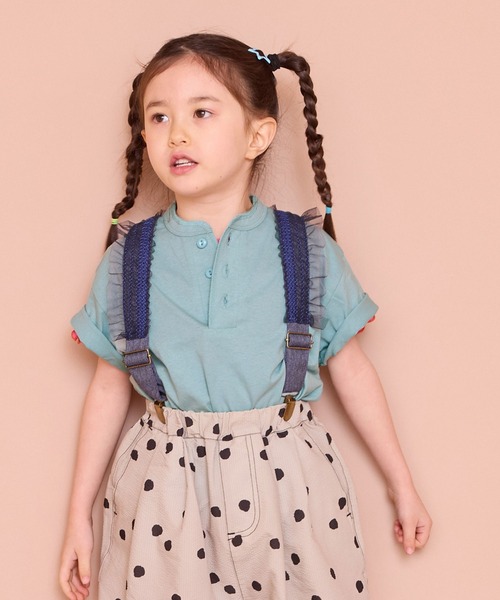 セール】【COTTON from U.S.A】ヘンリーネックTシャツ（Tシャツ