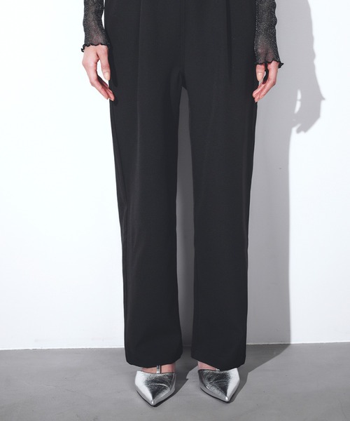 darial（ダリアル）の「【darial】2way lame set up 2点セット 2way ラメ セットアップ お呼ばれ 結婚式 二次会 成人式 同窓会 セレモニードレス パーティドレス オケージョンドレス（パンツドレス・レディース・グレー/ブラック/ブラウン・S/M）」の9枚目の写真