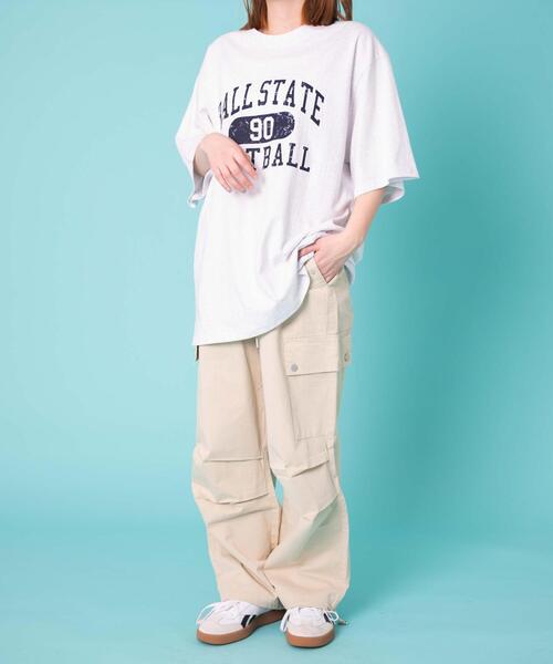 WOND（ウォンド）の「WOND/ベースボールロゴT（Tシャツ/カットソー・レディース・ブラック/ライトグレー・FREE）」の12枚目の写真