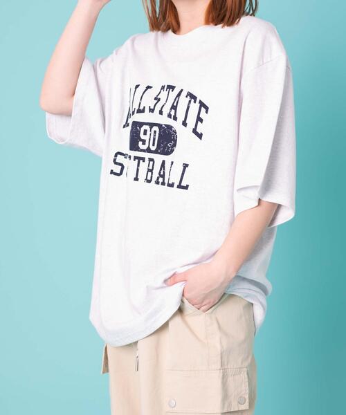 WOND（ウォンド）の「WOND/ベースボールロゴT（Tシャツ/カットソー・レディース・ブラック/ライトグレー・FREE）」の14枚目の写真