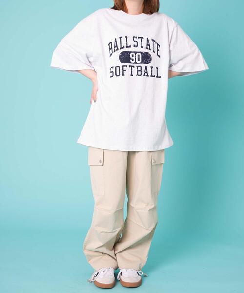 WOND（ウォンド）の「WOND/ベースボールロゴT（Tシャツ/カットソー・レディース・ブラック/ライトグレー・FREE）」の16枚目の写真