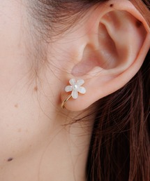 flower | フラワーフープイヤリング(イヤリング)