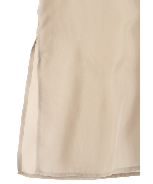 1er Arrondissement（プルミエアロンディスモン）の「【新色追加】キュプラフィブリルシャツ（シャツ/ブラウス・レディース・ベージュ/ベージュ系その他/ブラウン系その他4・36/38）」の17枚目の写真