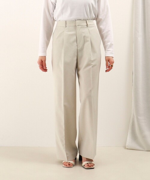 セール】《セットアップ対応》リサイクルリネンライク ワンタック