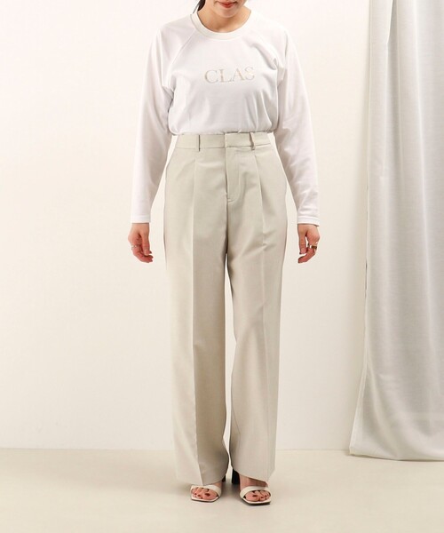 セール】《セットアップ対応》リサイクルリネンライク ワンタック