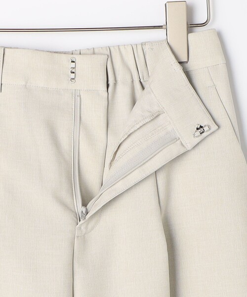 NOLLEY'S LIGHT(ノーリーズライト)の「《セットアップ対応》リサイクルリネンライク ワンタックセミワイドパンツ(その他パンツ・レディース・ネイビー/ベージュ・36/38)」の16枚目の写真