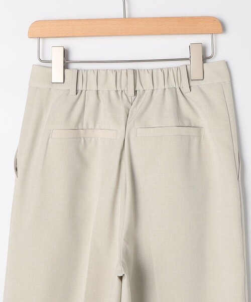 NOLLEY'S LIGHT(ノーリーズライト)の「《セットアップ対応》リサイクルリネンライク ワンタックセミワイドパンツ(その他パンツ・レディース・ネイビー/ベージュ・36/38)」の14枚目の写真