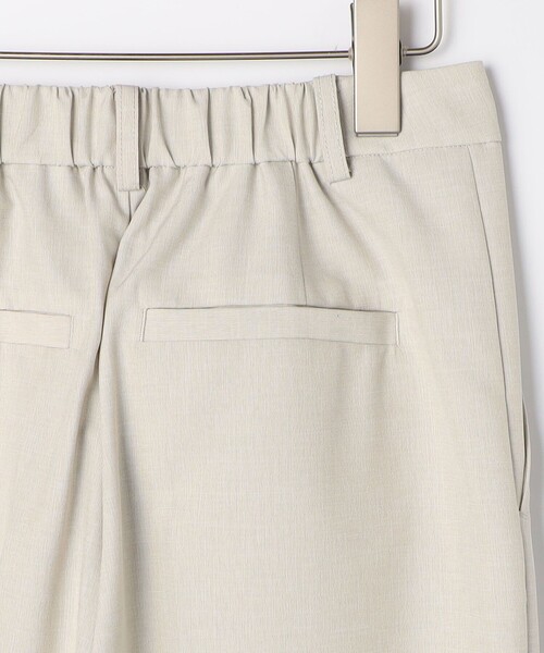 NOLLEY'S LIGHT(ノーリーズライト)の「《セットアップ対応》リサイクルリネンライク ワンタックセミワイドパンツ(その他パンツ・レディース・ネイビー/ベージュ・36/38)」の13枚目の写真