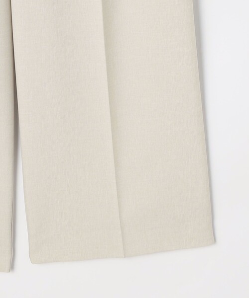 NOLLEY'S LIGHT(ノーリーズライト)の「《セットアップ対応》リサイクルリネンライク ワンタックセミワイドパンツ(その他パンツ・レディース・ネイビー/ベージュ・36/38)」の12枚目の写真