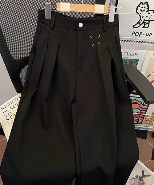 SEN TOKYO(セントーキョー)の「ドレープワイドレッグパンツ(その他パンツ・レディース・ブラック・M/L)」の6枚目の写真