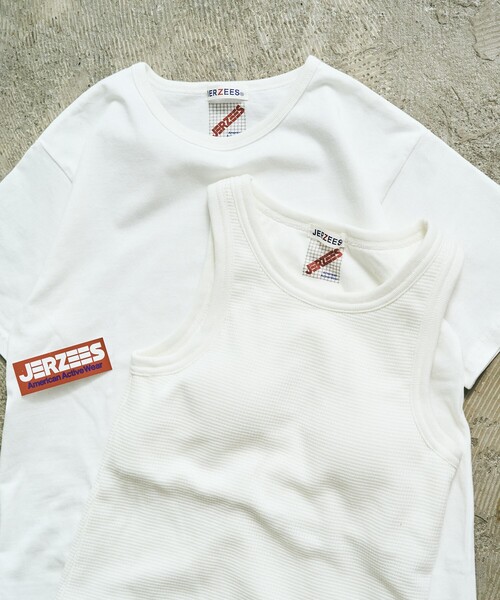 【taka,s store】アイボリーS二枚　Tシャツ セール】JERZEES × FREAK'S STORE/ジャージーズ 限定展開 別注 2pack